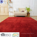 Microfiber polyester long pile shaggy carpets and rugs for living room